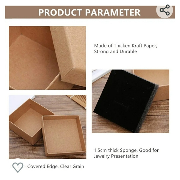 Jewelry Gift Boxes 5" x 7" x 1" New Without Tags - Seven Boxes - Picture 1 of 11